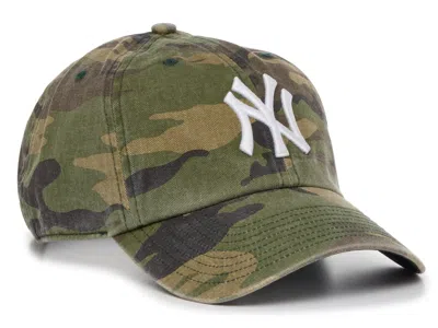 47 Brand 47 New York Yankees Clean Up Baseball Cap In Green