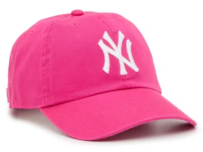 47 Brand 47 New York Yankees Clean Up Baseball Cap In Pink