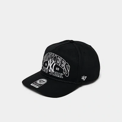 47 Brand '47 New York Yankees Mlb Hitch Snapback Hat In Black