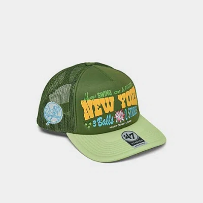 47 Brand '47 New York Yankees Mlb Hitch Trucker Hat In Green