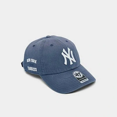 47 Brand '47 New York Yankees Mlb Truro Clean Up Strapback Hat