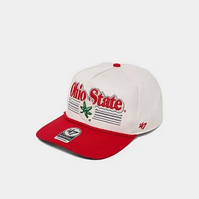 47 Brand '47 Ohio State Buckeyes Hitch Snapback Hat In Red