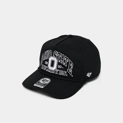 47 Brand '47 Ohio State Buckeyes Hitch Snapback Hat In Black