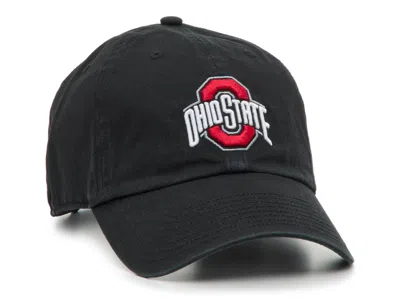 47 Brand 47 Ohio State University Clean Up Baseball Cap In Black