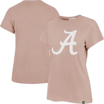 47 Brand '47 Pink Alabama Crimson Tide Premier Frankie T-shirt
