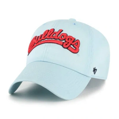 47 Brand '47 Powder Blue Fresno State Bulldogs Clean Up Adjustable Hat
