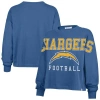 47 Brand '47 Powder Blue Los Angeles Chargers Outreach City Oversized Long Sleeve T-shirt In Blue