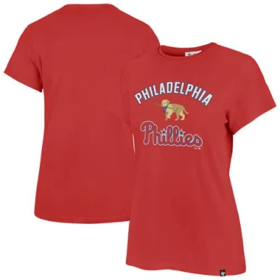 47 Brand '47 Red Philadelphia Phillies Regional Frankie T-shirt