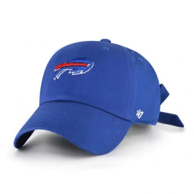 47 Brand '47 Royal Buffalo Bills Bow Back Clean Up Adjustable Hat