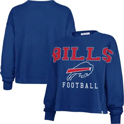 47 Brand '47 Royal Buffalo Bills Outreach City Oversized Long Sleeve T-shirt In Blue