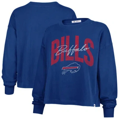 47 Brand '47 Royal Buffalo Bills Muse Sydney Long Sleeve T-shirt In Blue