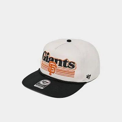 47 Brand '47 San Francisco Giants Mlb Hitch Snapback Hat In White