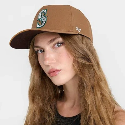 47 Brand '47 Seattle Mariners Mlb Hitch Snapback Hat In Brown