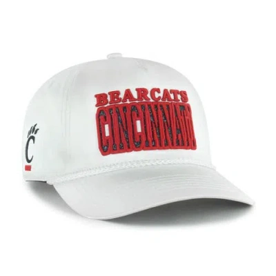47 Brand '47 White Cincinnati Bearcats Outspoken Hitch Adjustable Hat