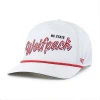 47 Brand '47  White Nc State Wolfpack Fairway Hitch Adjustable Hat In White