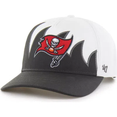 47 Brand '47 White Tampa Bay Buccaneers Jagged Hitch Adjustable Hat