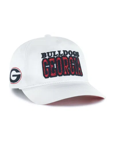 47 Brand '47 Women's Brand White Georgia Bulldogs Outspoken Hitch Adjustable Hat