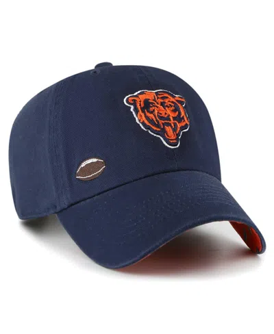 47 Brand 47 Women's Navy Chicago Bears Confetti Icon Clean Up Adjustable Hat