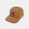 47 Brand '47 X Carhartt Arizona Diamondbacks Mlb Hitch Snapback Hat In Brown