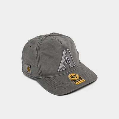47 Brand '47 X Carhartt Arizona Diamondbacks Mlb Hitch Snapback Hat In Gray