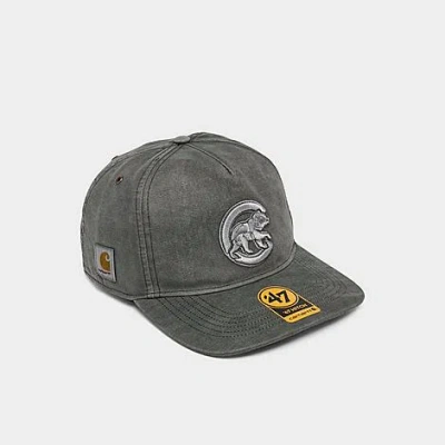 47 Brand '47 X Carhartt Chicago Cubs Mlb Hitch Snapback Hat In Gray