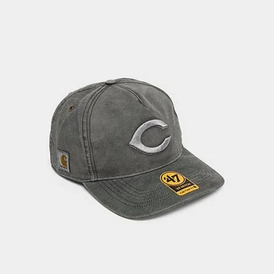 47 Brand '47 X Carhartt Cincinnati Reds Mlb Hitch Snapback Hat In Gray