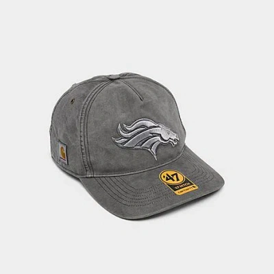 47 Brand '47 X Carhartt Denver Broncos Nfl Hitch Snapback Hat In Gray