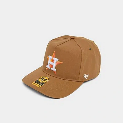 47 Brand '47 X Carhartt Houston Astros Mlb Hitch Snapback Hat In Green
