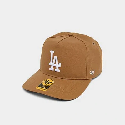 47 Brand '47 X Carhartt Los Angeles Dodgers Mlb Hitch Snapback Hat In Green