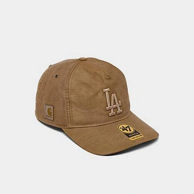 47 Brand '47 X Carhartt Los Angeles Dodgers Mlb Hitch Snapback Hat