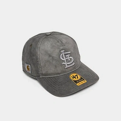 47 Brand '47 X Carhartt St. Louis Cardinals Mlb Hitch Snapback Hat In Gray