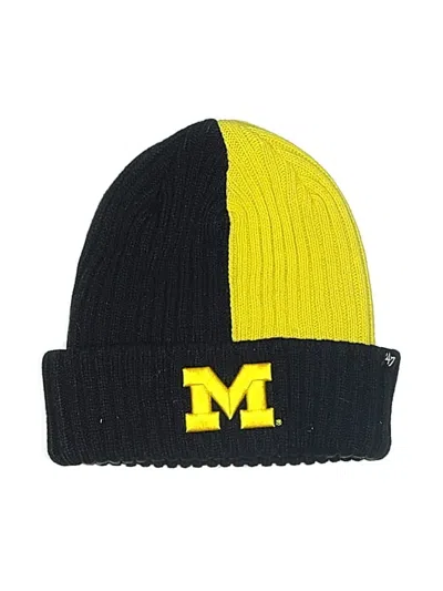 Pre-owned 47 Brand Beanie Hat In Black