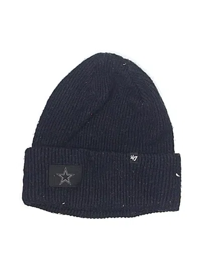 Pre-owned 47 Brand Beanie Hat In Black