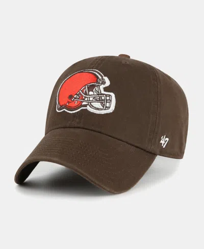 47 Brand Kids' Big Boys And Girls Adjustable Clean Up Hat In Brown