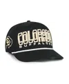 47 Brand Big Boys And Girls Black Colorado Buffaloes Byline Hitch Adjustable Hat In Black