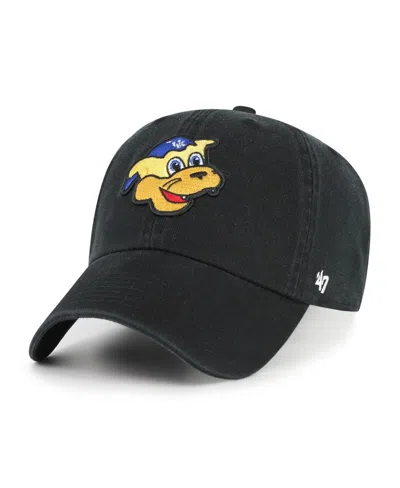 47 Brand Kids' Big Boys And Girls Black Kentucky Wildcats Clean Up Adjustable Hat