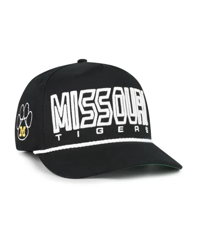 47 Brand Kids' Big Boys And Girls Black Missouri Tigers Byline Hitch Adjustable Hat