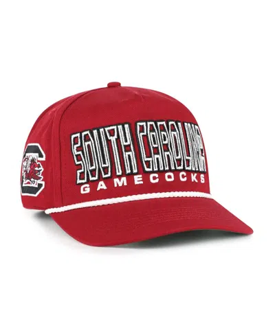 47 Brand Kids' Big Boys And Girls Garnet South Carolina Gamecocks Byline Hitch Adjustable Hat In Blue