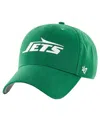 47 Brand Big Boys And Girls Green New York Jets Mvp Adjustable Hat In Green