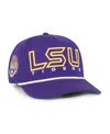 47 Brand Big Boys And Girls Purple Lsu Tigers Byline Hitch Adjustable Hat In Purple
