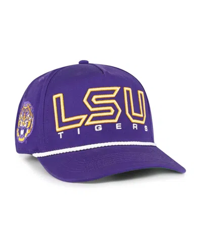 47 Brand Kids' Big Boys And Girls Purple Lsu Tigers Byline Hitch Adjustable Hat