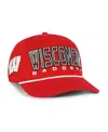 47 Brand Big Boys And Girls Red Wisconsin Badgers Byline Hitch Adjustable Hat In Red