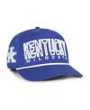 47 Brand Big Boys And Girls Royal Kentucky Wildcats Byline Hitch Adjustable Hat In Blue