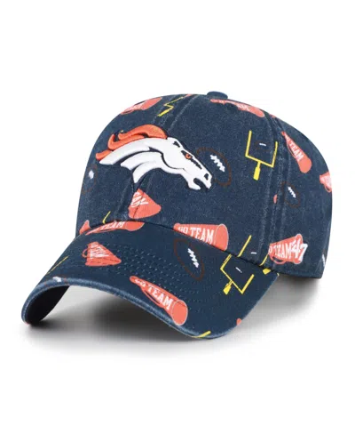 47 Brand Kids' Big Boys And Girls Stomping Ground Clean Up Baseball Cap In Blue