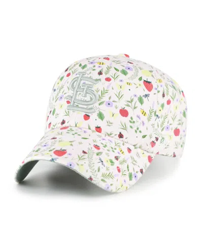 47 Brand Kids' Big Girls Light Pink St. Louis Cardinals Posey Clean Up Adjustable Hat