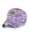 47 Brand Big Girls Purple Minnesota Vikings Mural Clean Up Adjustable Hat In Multi