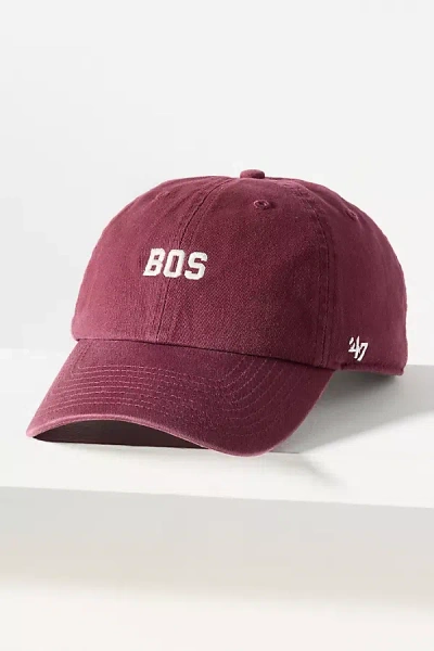 47 Brand Bos Baseball Cap In Brown