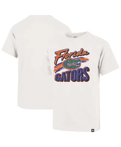 47 Brand Kids' Boys' And Girls' Dime Time Franklin Screen-printed Graphics T-shirt In White