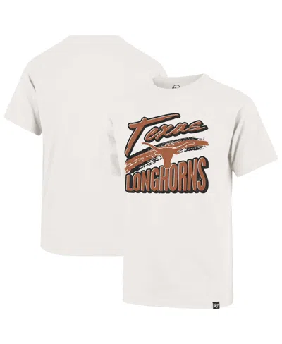 47 Brand Kids' Boys' And Girls' Dime Time Franklin Texas Longhorns Screen-print T-shirt In White