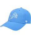 47 Brand Boys Blue Detroit Lions Basic Mvp Adjustable Hat In Blue